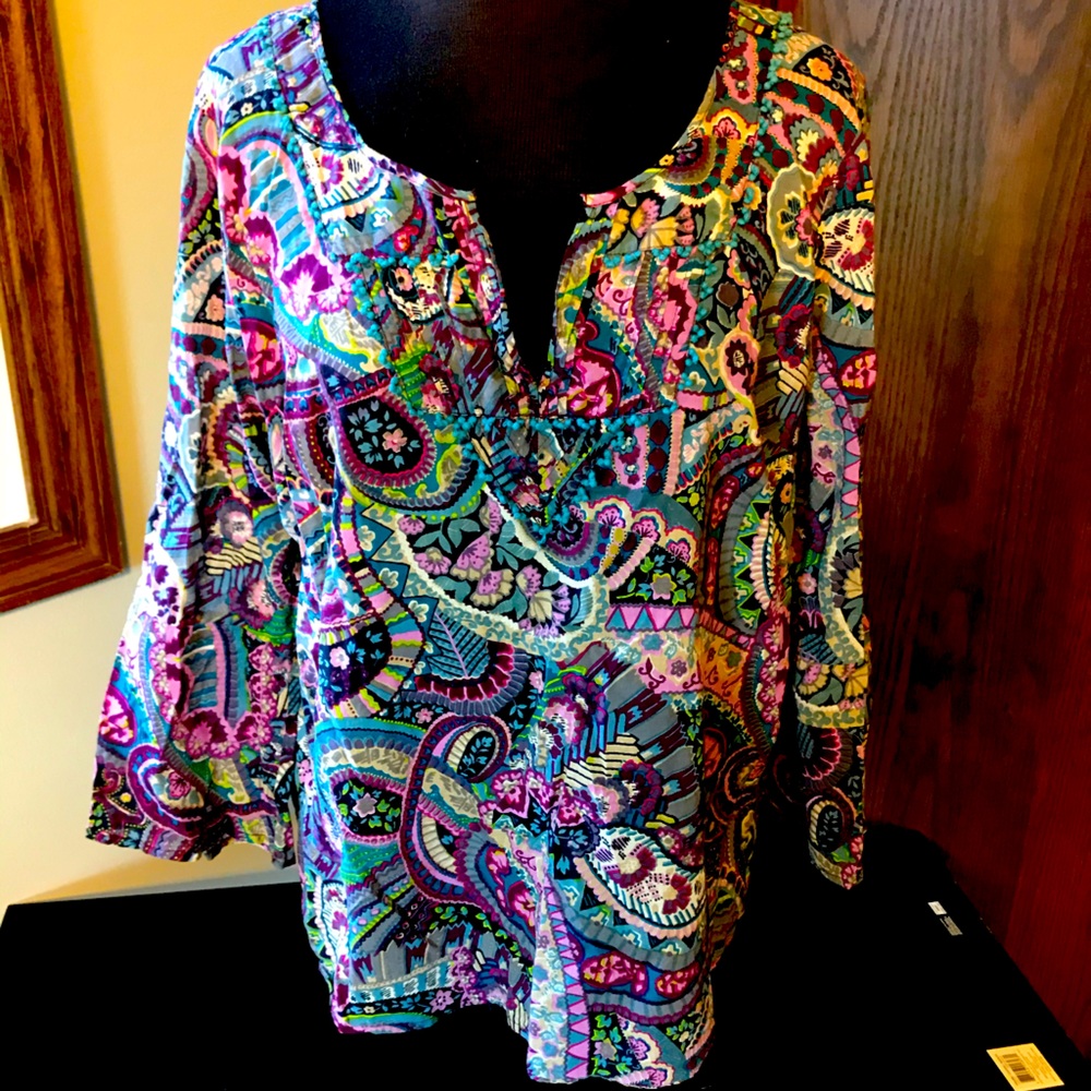Floral tunic